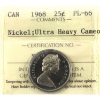 Image 1 : 25-cent 1968 Nickel ICCS PL66 UHC