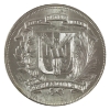 Image 2 : Dominican Republic Silver 1955 Peso Choice BU
