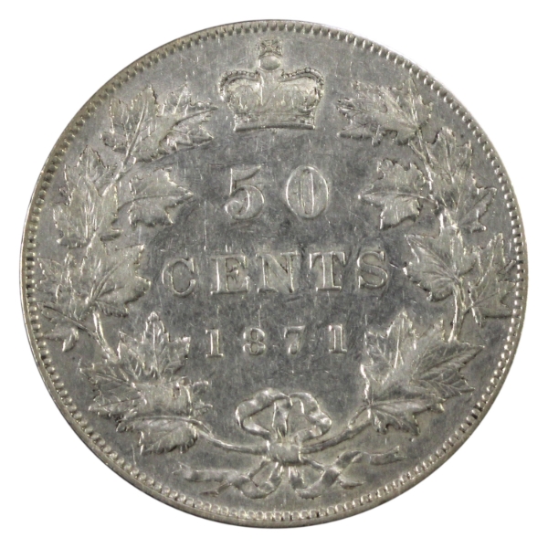50-cent 1871 VF-EF
