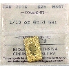Image 1 : 2016 Gold $25 ICCS MS67. 1/10oz .9999 Fine Gold Bar (Tax Exempt)
