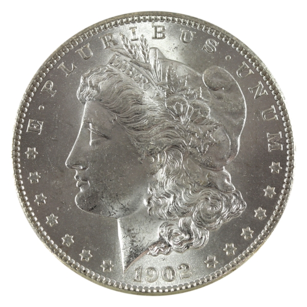 USA Silver 1902-O Morgan Dollar GEM BU