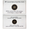 Image 3 : 2006 & 2007 Proof Silver Dollars. 2pcs. 