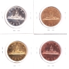 Image 2 : Canada 1937 Edward VII Fantasy Dollar. Four Different Versions. 4pcs. 