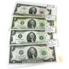 Image 1 : USA $2 1963 UNC Granhan-Dillon (Red) & 3x 1976 VF to UNC Neff-Simon (Green). 4pcs. 