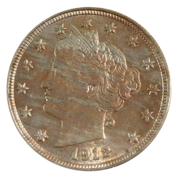 USA 1912 Liberty Head Nickel Brilliant UNC
