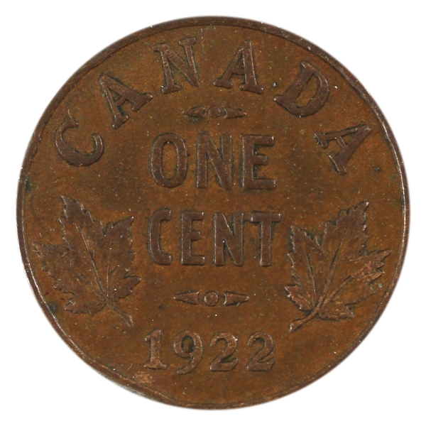 1-cent 1922 VF