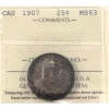 Image 1 : 25-cent 1907 ICCS MS63