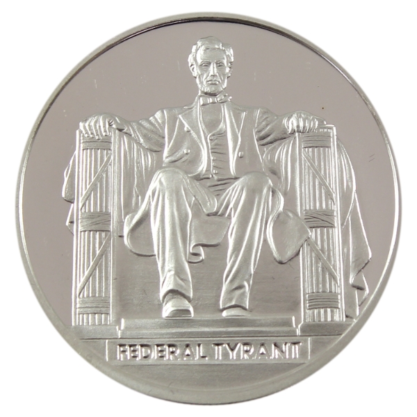1oz Silver Shield 2017 Monumental Truth Series- Federal Tyrant .999 Fine Silver (Tax Exempt)