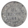 Image 2 : Newfoundland 10-cent 1890 ICCS VF30