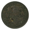 Image 2 : USA 1835 Half Penny Token Stamped H.H.