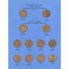 Image 2 : Great Britain Threepence Brass 1937-1962 Bulk Collection in Whitman Folder. 25pcs. 