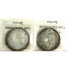 Image 2 : Silver $1 1966 Large Beads & 1967 ICCS MS64. 2pcs
