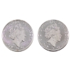 Image 2 : 2x 2oz Great Britain 2020 £5 Queen's Beasts .9999 Fine Silver Rounds. 2pcs (Tax Exempt)