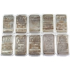 Image 1 : 10x 1oz National Refiners Vintage .999+ Silver Bars *Consecutive!* 10pcs. (Tax Exempt)