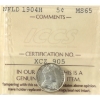 Image 1 : Newfoundland 5-cent 1904H ICCS MS65