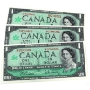 Image 1 : BC-45b-i 1967 $1 Consecutive Beattie-Rasminsky SN:F/P9706501-"03. 3pcs.