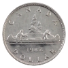 Image 2 : Silver $1 1947 Maple Leaf ICCS AU55