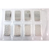 Image 2 : 8x 1oz JM Johnson Matthey .9999 Silver Bars in Sealed Sheet. 8pcs. (Tax Exempt)