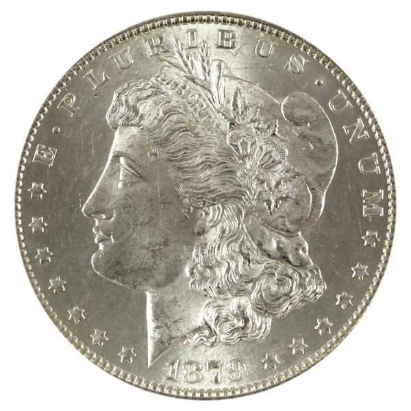 USA Silver 1879-S Morgan Dollar GEM BU