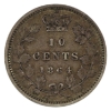 Image 1 : New Brunswick 10-cent 1864 EF