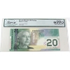 Image 1 : RADAR BC-64b 2004 $20 4-digit RADAR Legacy GEM UNC66 PPQ Jenkins-Carney Printed in 2008
