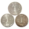 Image 2 : 3x 1oz Beaver Bullion Assorted .999 Fine Silver Rounds. 3pcs. (Tax Exempt)