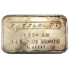 Image 1 : 1oz Engelhard c.1981 Commercial .999+ Silver Bar, SN: PL08391 (Tax Exempt)