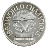 Image 1 : 1oz EnviroMint Toronto Blue Jays 1993 World Series Champions .999 Fine Silver Medal (Tax Exempt)