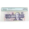 Image 1 : BC-57aS 1989 $10 Specimen Legacy GEM UNC66 PPQ Thiessen-Crow SN: ADA0000000 0769