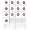 Image 1 : 25-cent 1872H-1915 Bulk Collection in 20-Pocket Sheet. 13pcs