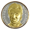 Image 1 : 1oz EnviroMint Wayne Gretzky No. 99 LA Kings .999 Fine Silver Round w/ Gold Plating (Tax Exempt)