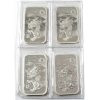 4x 1oz TD Bank Dragon .999 Fine Silver Bars in Sealed Sheet. 4pcs. (Tax Exempt)