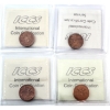 Image 2 : 1-cent 1957, 1958, 1960 Cameo & 1962 ICCS PL66 Red. 4pcs