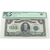 Image 1 : DC-25j 1923C $1 Green Seal Group 2 PCGS EF40 McCavour-Saunders SN:C5905933 Check Letter A
