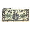 Image 3 : ERROR DC-1b-i-E25-i 1870 25-cent BCS EF40 Cut Out of Register Dickinson-Harington