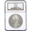 Image 1 : USA Silver 1897 Morgan Dollar NGC MS62
