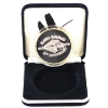 Image 2 : 1oz Alaska Mint 1998 Alaska Railroad 75th Anniv. .999 Fine Silver /w Selective Gold Plating