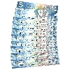 Image 1 : RADAR's BC-67a 2006 $5 Matching Prefix 'AOU' 3 or 4-Digit RADAR UNC or Better Jenkins-Dodge. 9pcs
