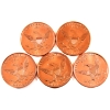Image 2 : 5x 1oz Assorted Animals .999 Fine Copper Rounds. 5pcs