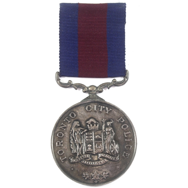 Canada ND (Pre 1960s) Toronto City Police For Distinguished Police Service, by Birks-Ellis, 41mm