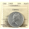 Image 1 : 50-cent 1966 ICCS PL67 Cameo