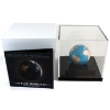 Image 1 : Barbados 2023 $5 Blue Marble 3oz Fine Silver Spherical Glow in the Dark Coin