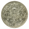 Latvia Silver 1931 5 Lati AU