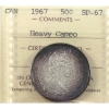 Image 1 : 50-cent 1967 ICCS SP67 Heavy Cameo