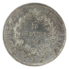 Image 3 : France Silver 1873A 5 Francs ICCS AU50