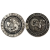 Image 1 : 1oz Monarch Zodiac .999 Silver Rounds. 2pcs. (Tax Exempt)