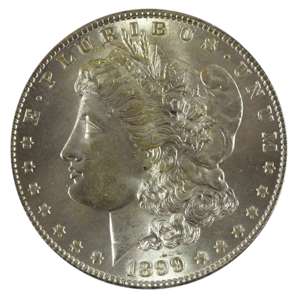 USA Silver 1899-O Morgan Dollar GEM BU
