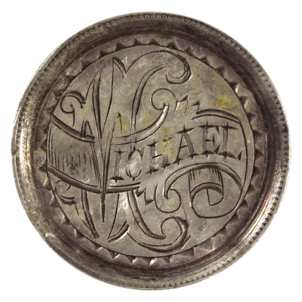 Love Token 'Michael' on Canadian Coin