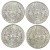 Image 2 : 4x 1oz Golden State Mint Aztec .999 Fine Silver Rounds. 4pcs. (Tax Exempt)