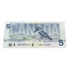 Image 3 : ERROR BC-56b-E7-ii 1986 $5 BCS VF35 Thiessen-Crow Out of Register Printing SN:GNE7659394